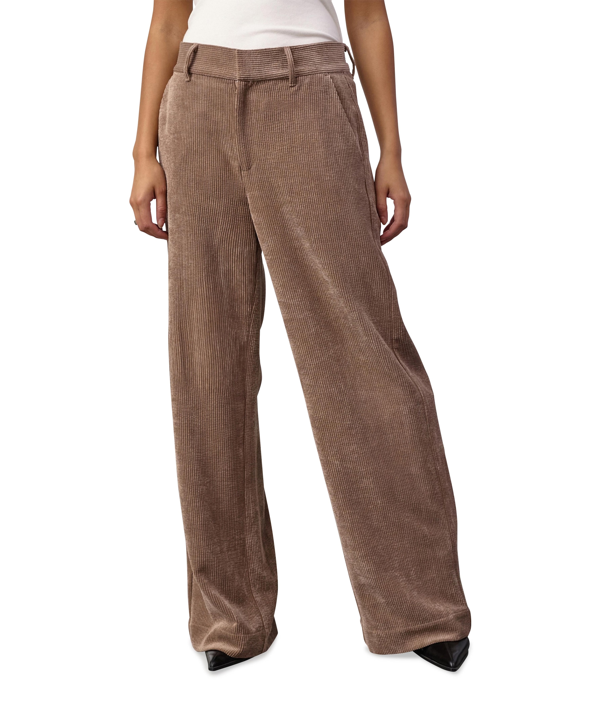 DaisyCC Cord Pant dames broek beige