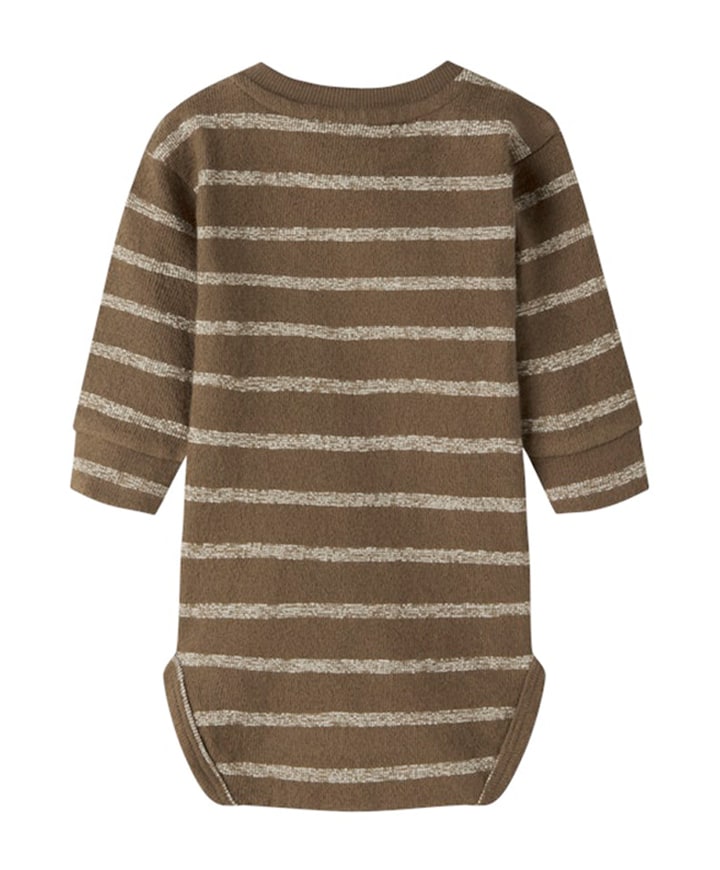 Jongens babypakje bruin