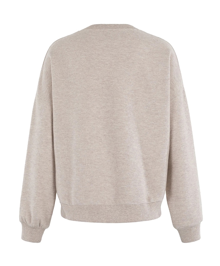 Dames sweater beige