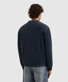 Heren sweater blauw