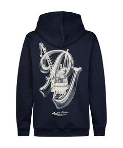 Jongens hoodie blauw