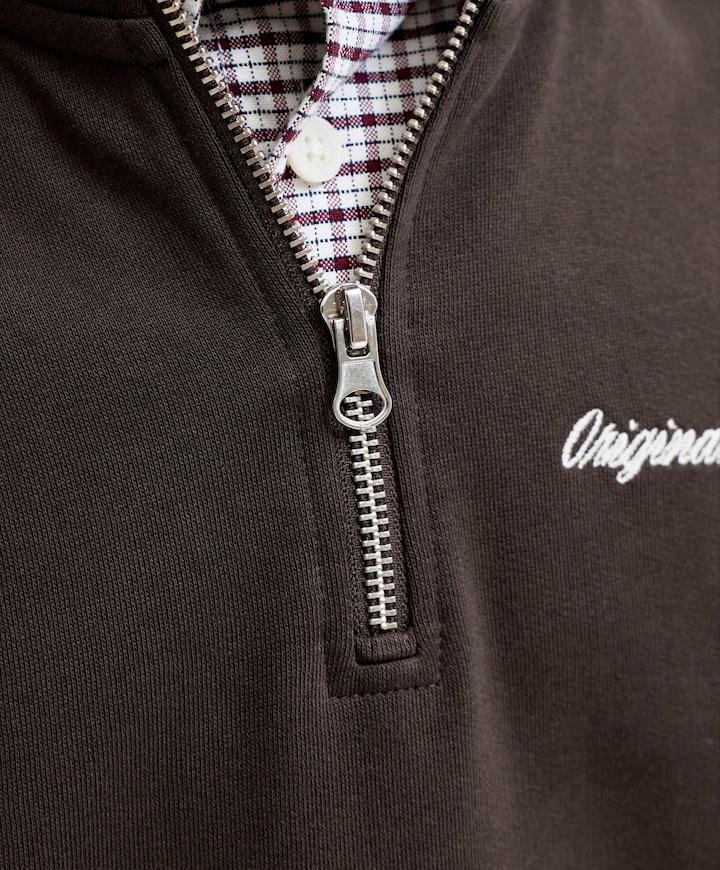 Jongens sweater bruin