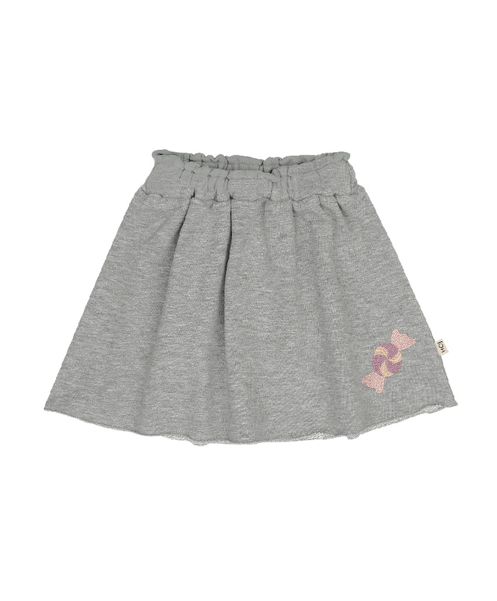 Meisjes rok grijs
