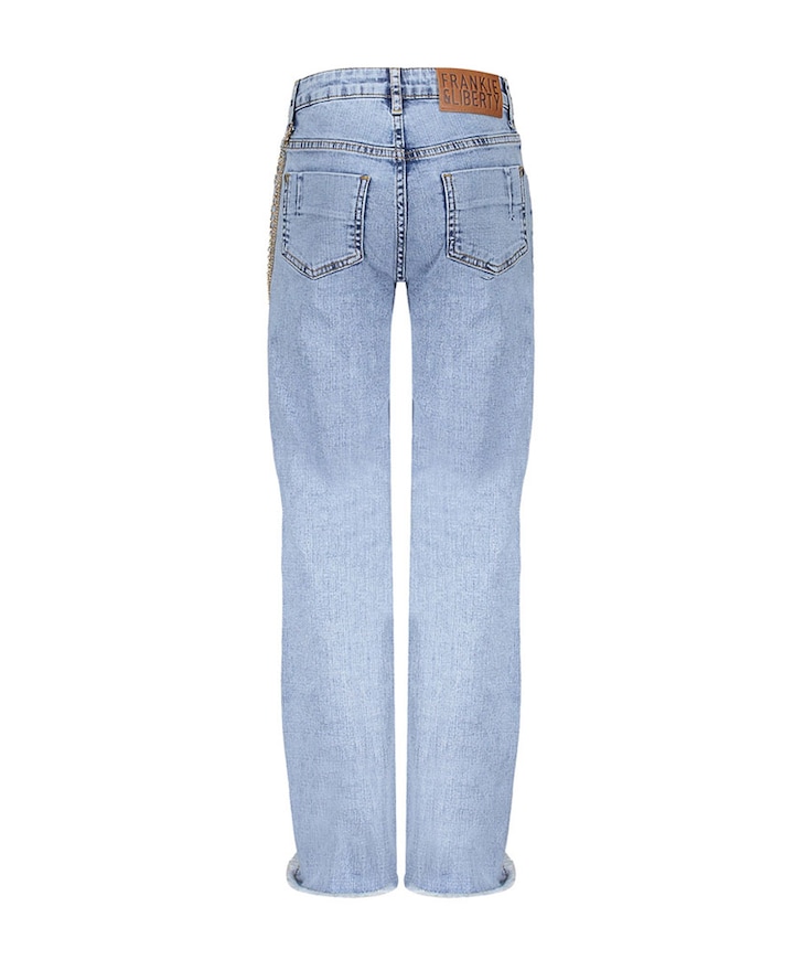 Love Bootcut Oversized meisjes jeans blauw