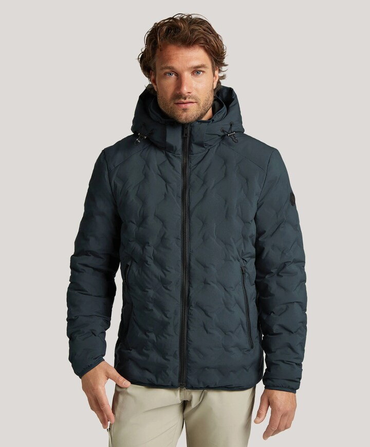 Heren jas blauw