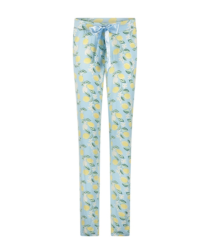 Dames pyjamabroek blauw