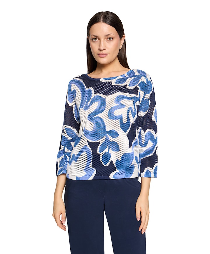 Dames trui blauw