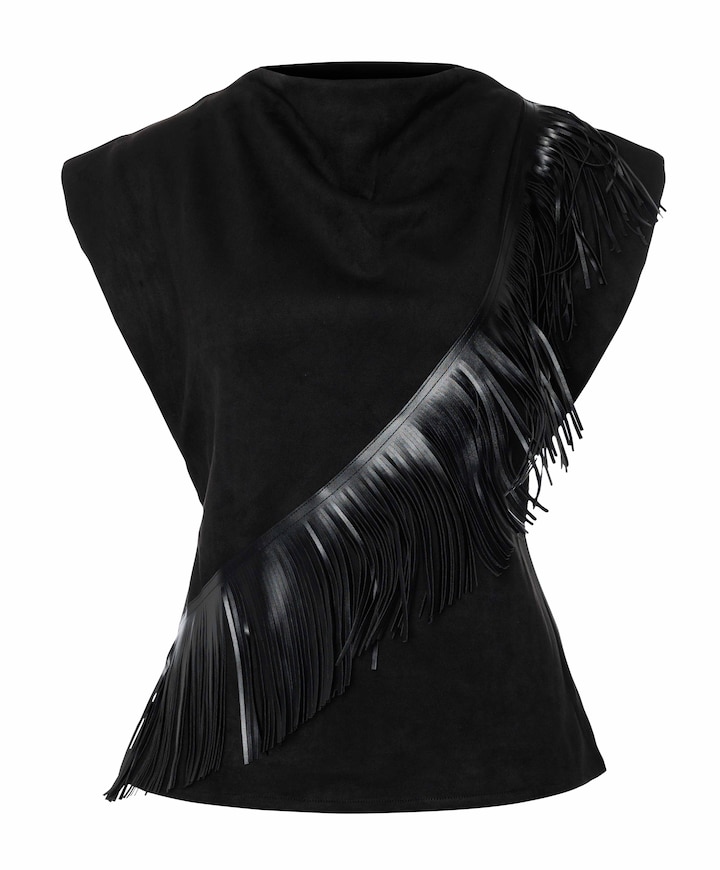 Dames top zwart