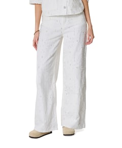 104-02-Distress dames broek ecru