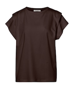 Dames T-shirt bruin