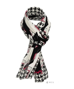 Dames sjaal rood