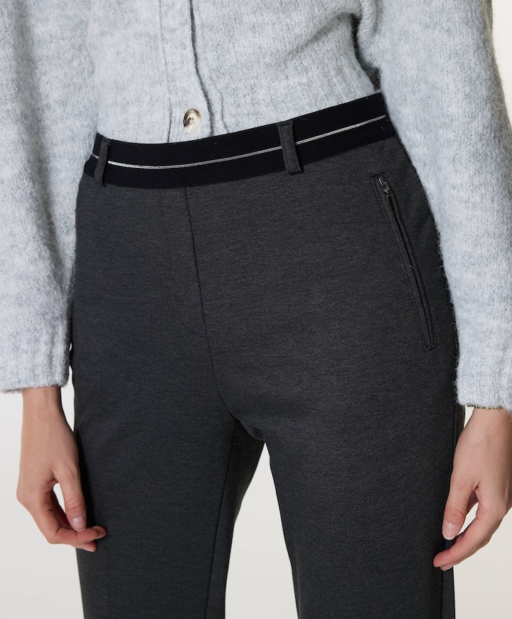 LILLYTH dames broek grijs