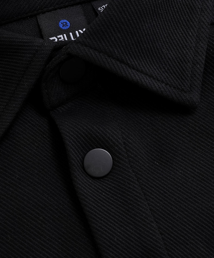 Overhemd lange mouw zwart