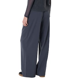 MSCHHenrika HW Pants dames broek blauw