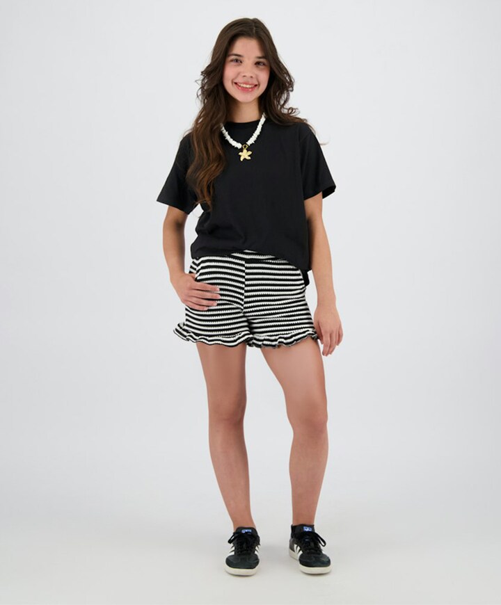 Meisjes t-shirt zwart