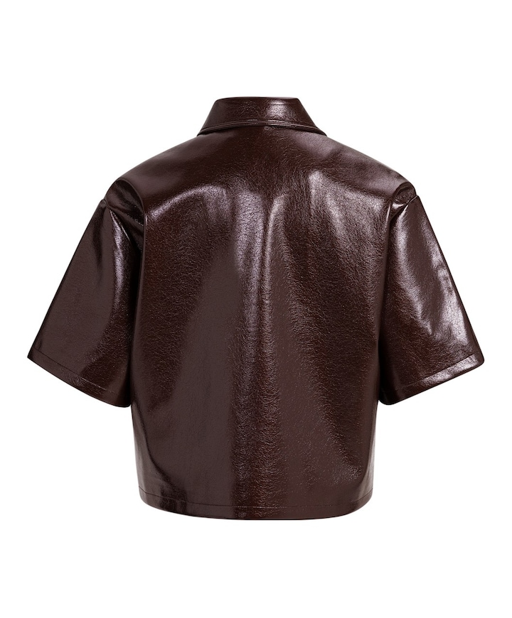 Dames jas bordeaux