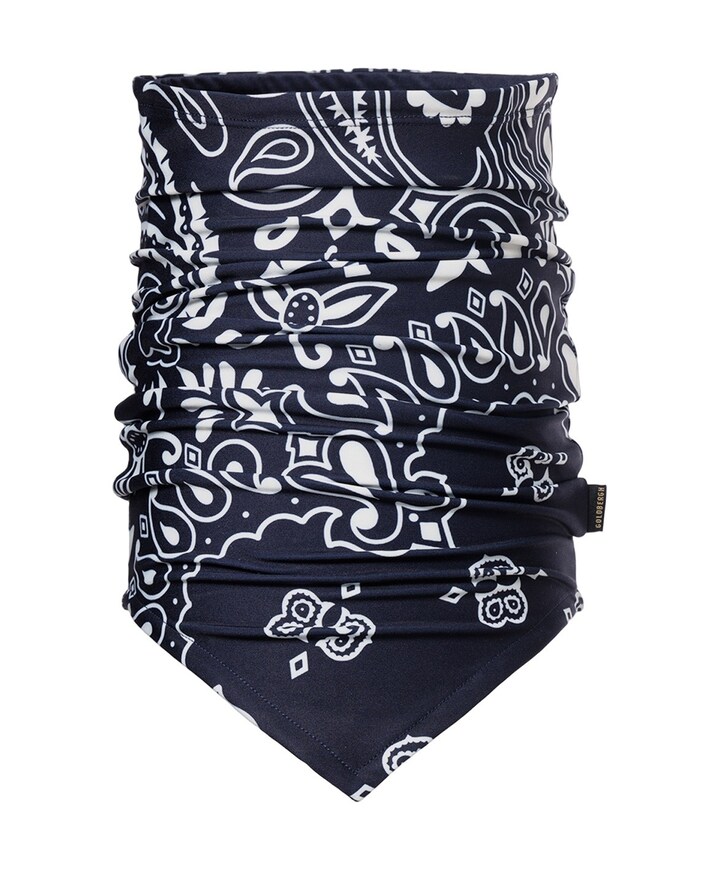 Sjaal blauw