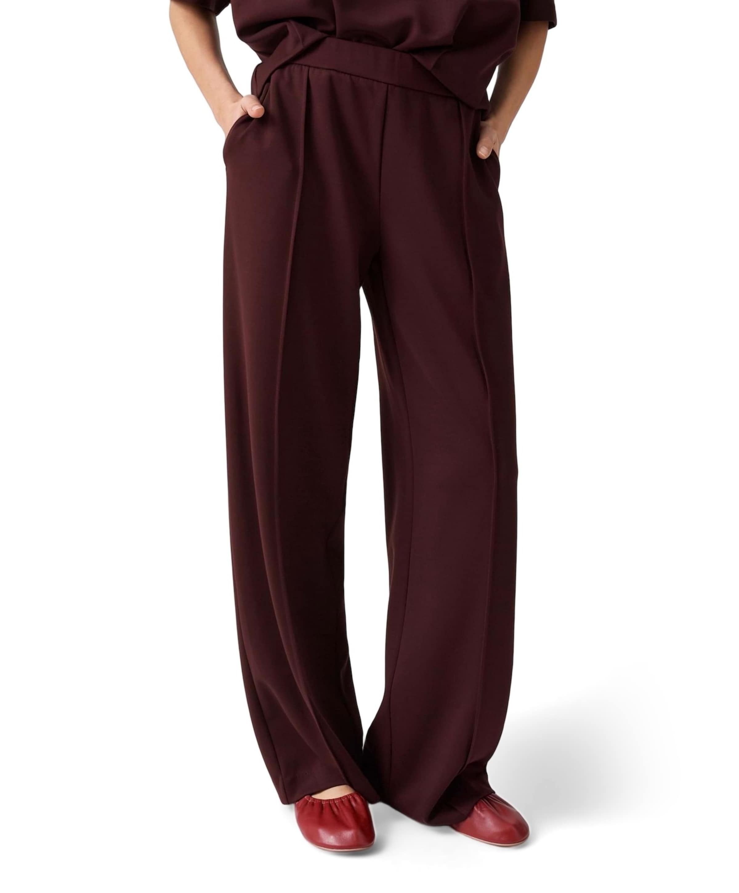 Melane chill dames broek bordeaux