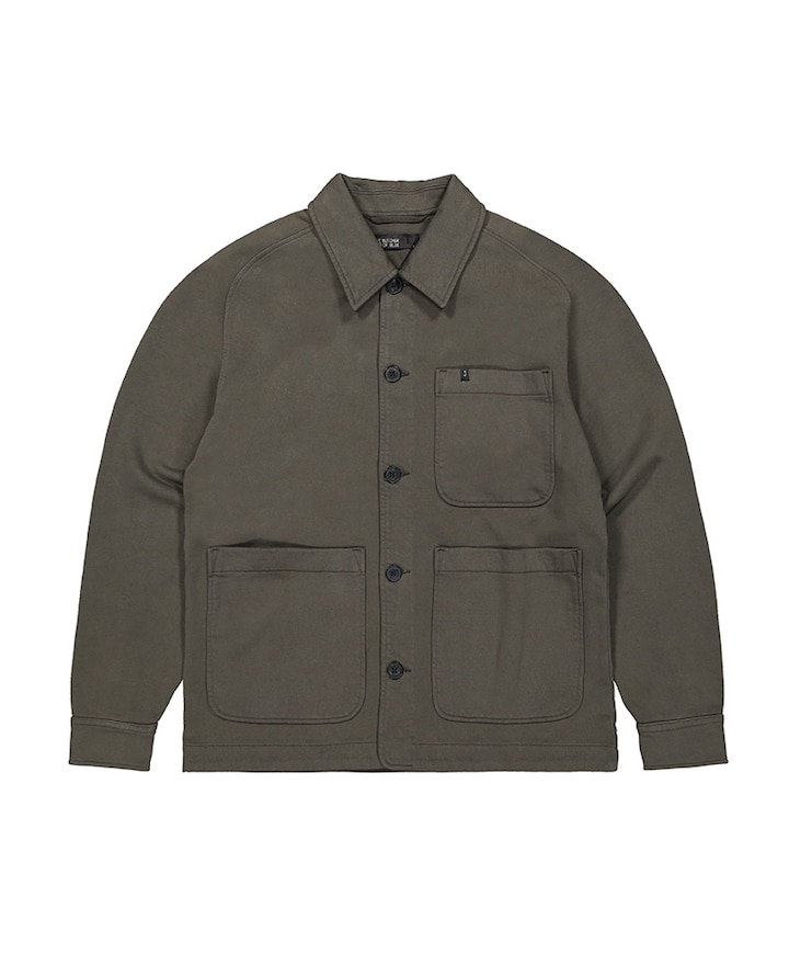 Heren overshirt groen