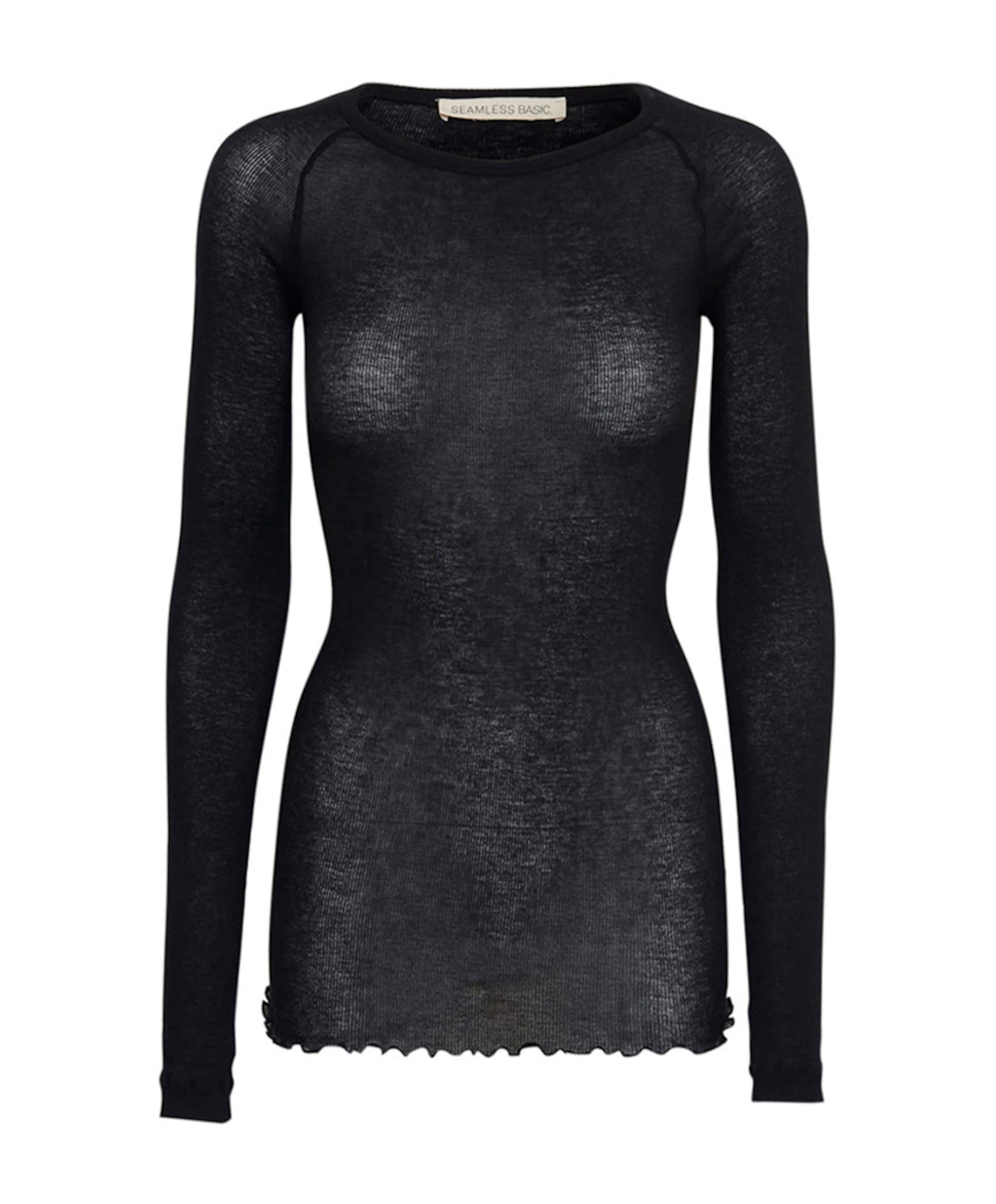 Longsleeve onesize zwart