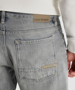 REVSON LOOSE GREY GREEN SUMMER heren jeans grijs