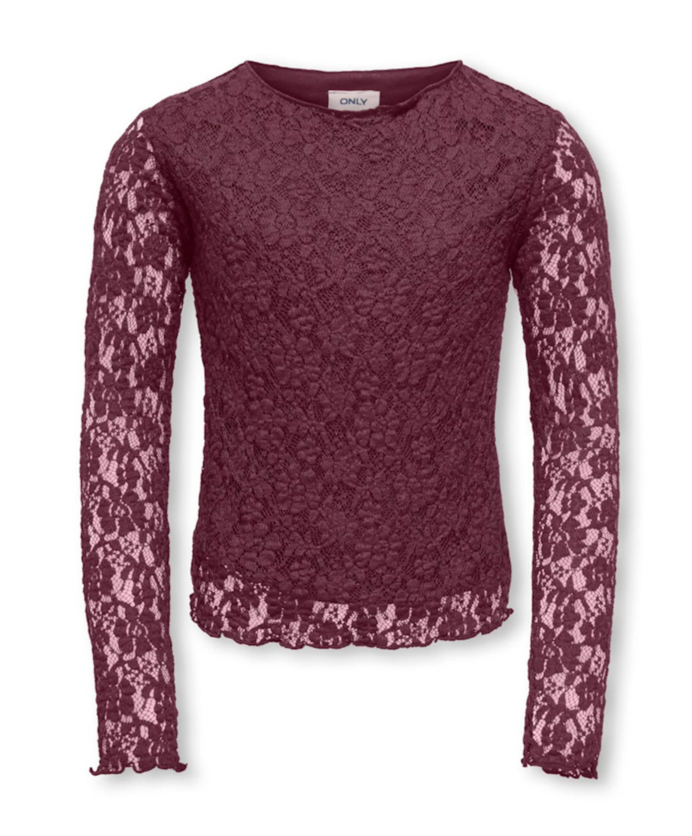 Meisjes longsleeve rood