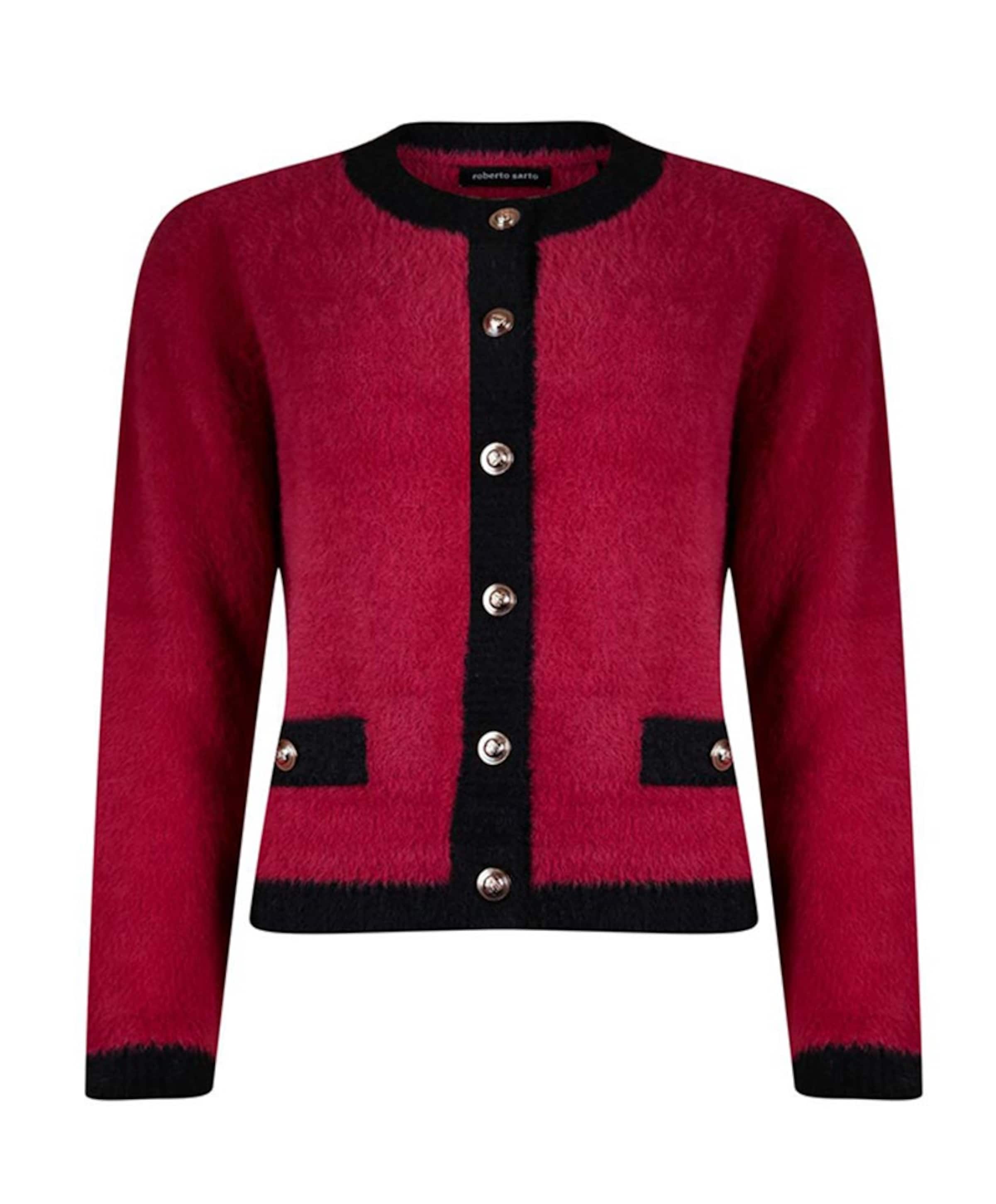 Dames vest rood