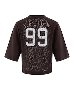 Dames T-shirt bruin