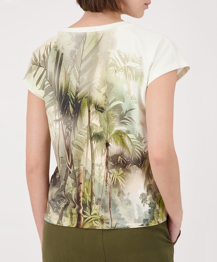 Dames T-shirt groen