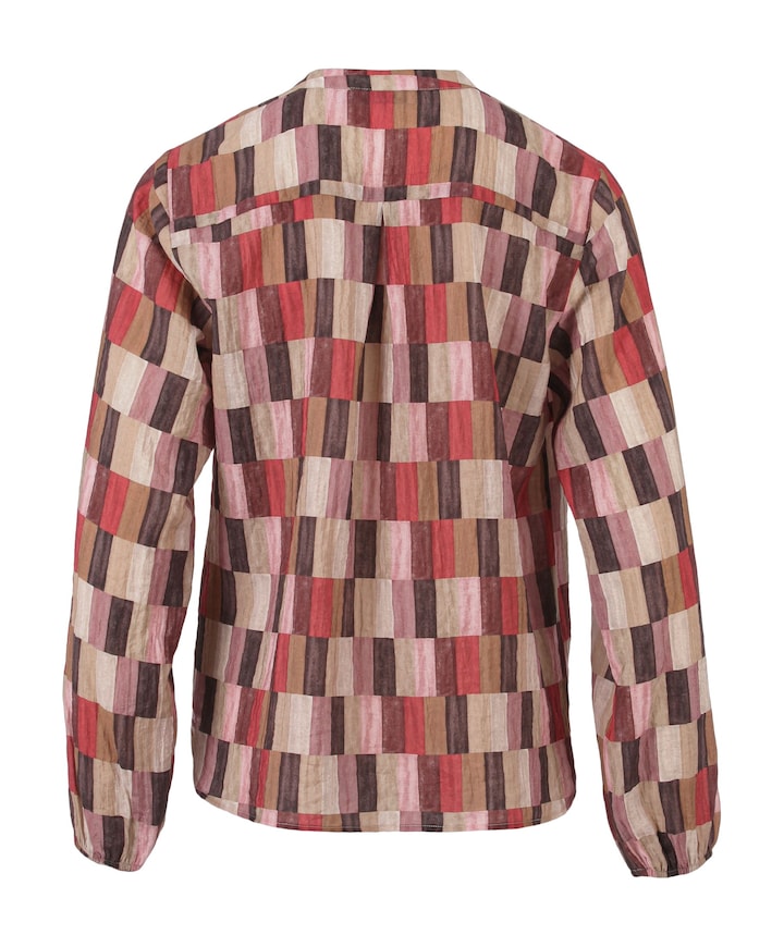 Dames blouse bordeaux