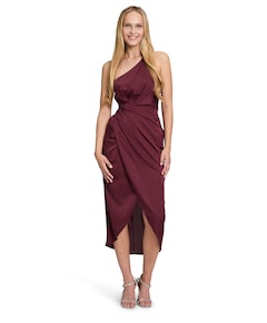 Dames jurk bordeaux