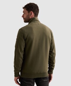Heren vest groen
