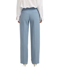 SLFRITA MW WIDE PANT MEL NOOS dames broek blauw