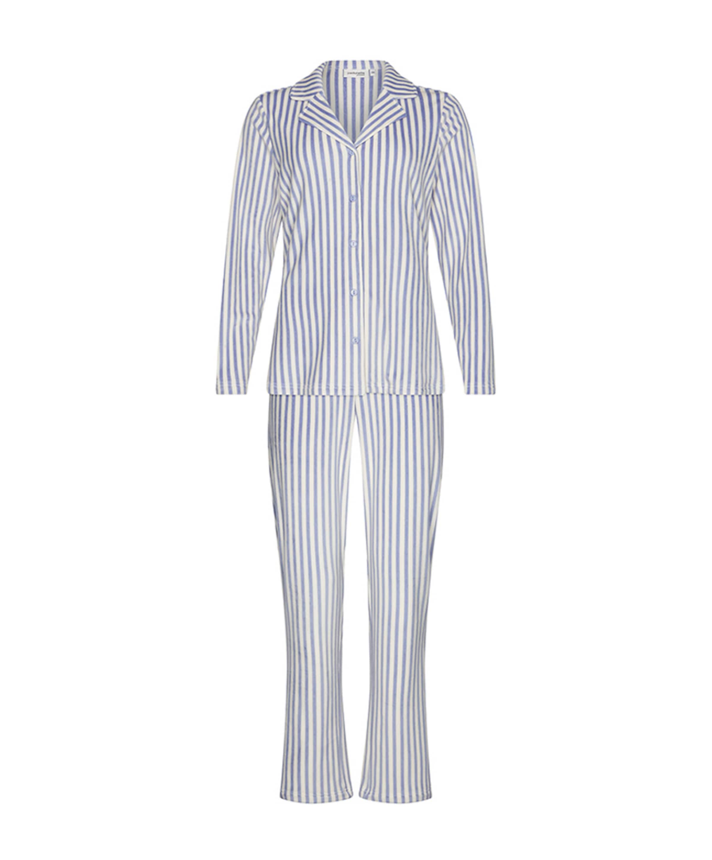 Dames pyjamaset blauw