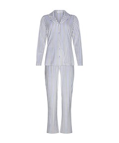 Dames pyjamaset blauw