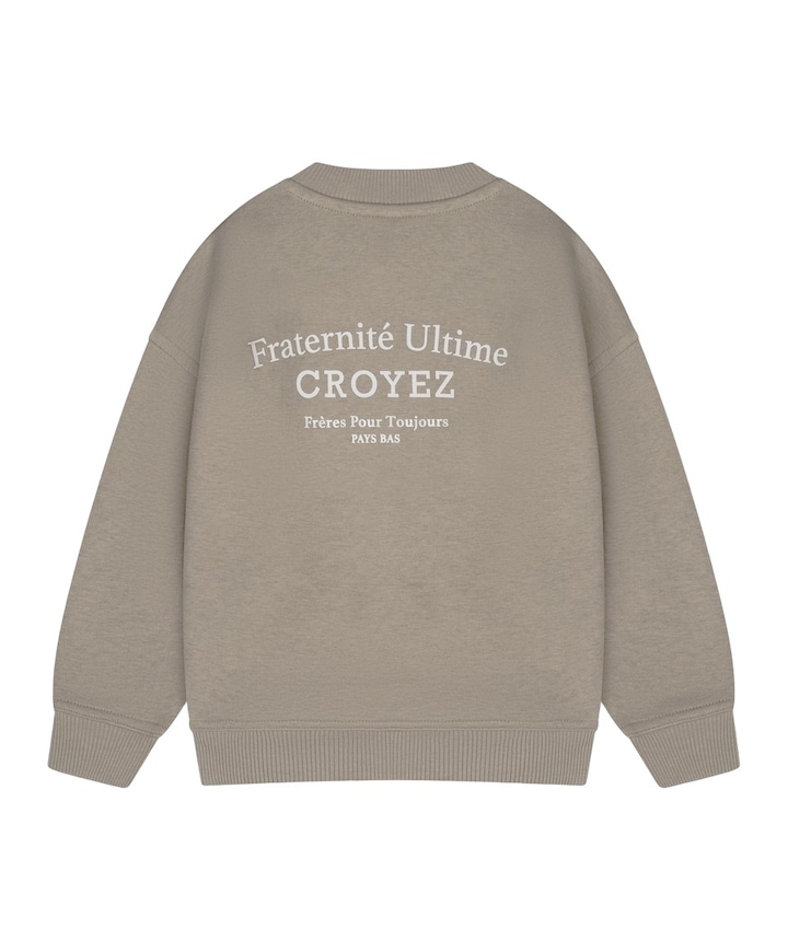 Jongens sweater grijs