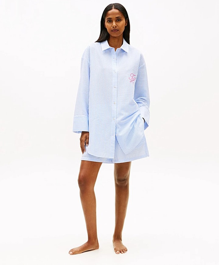 Dames t-shirt blauw