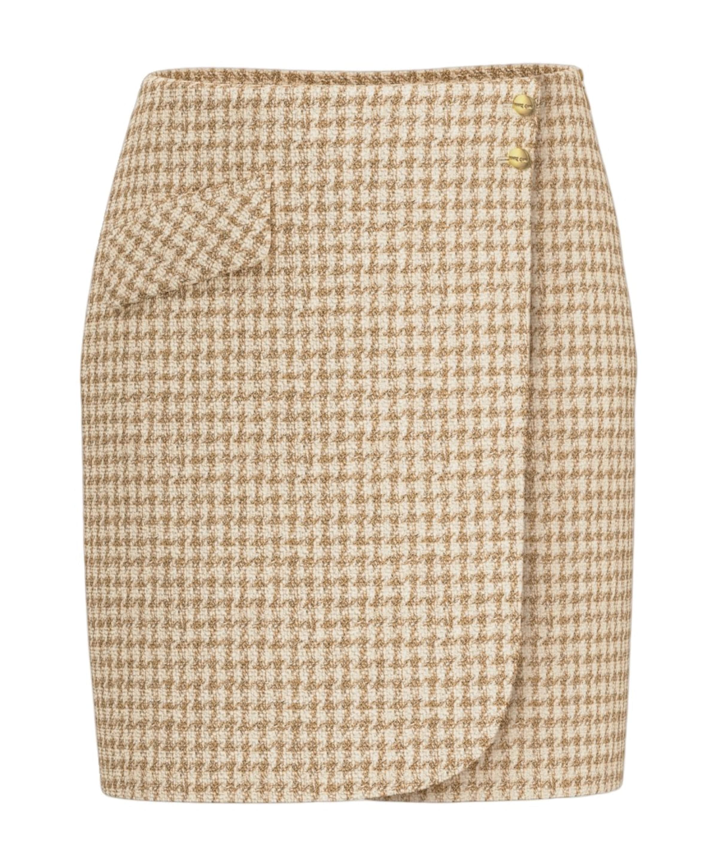 Dames rok beige