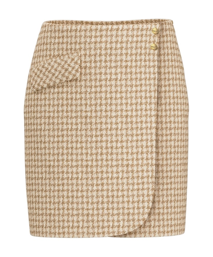 Dames rok beige