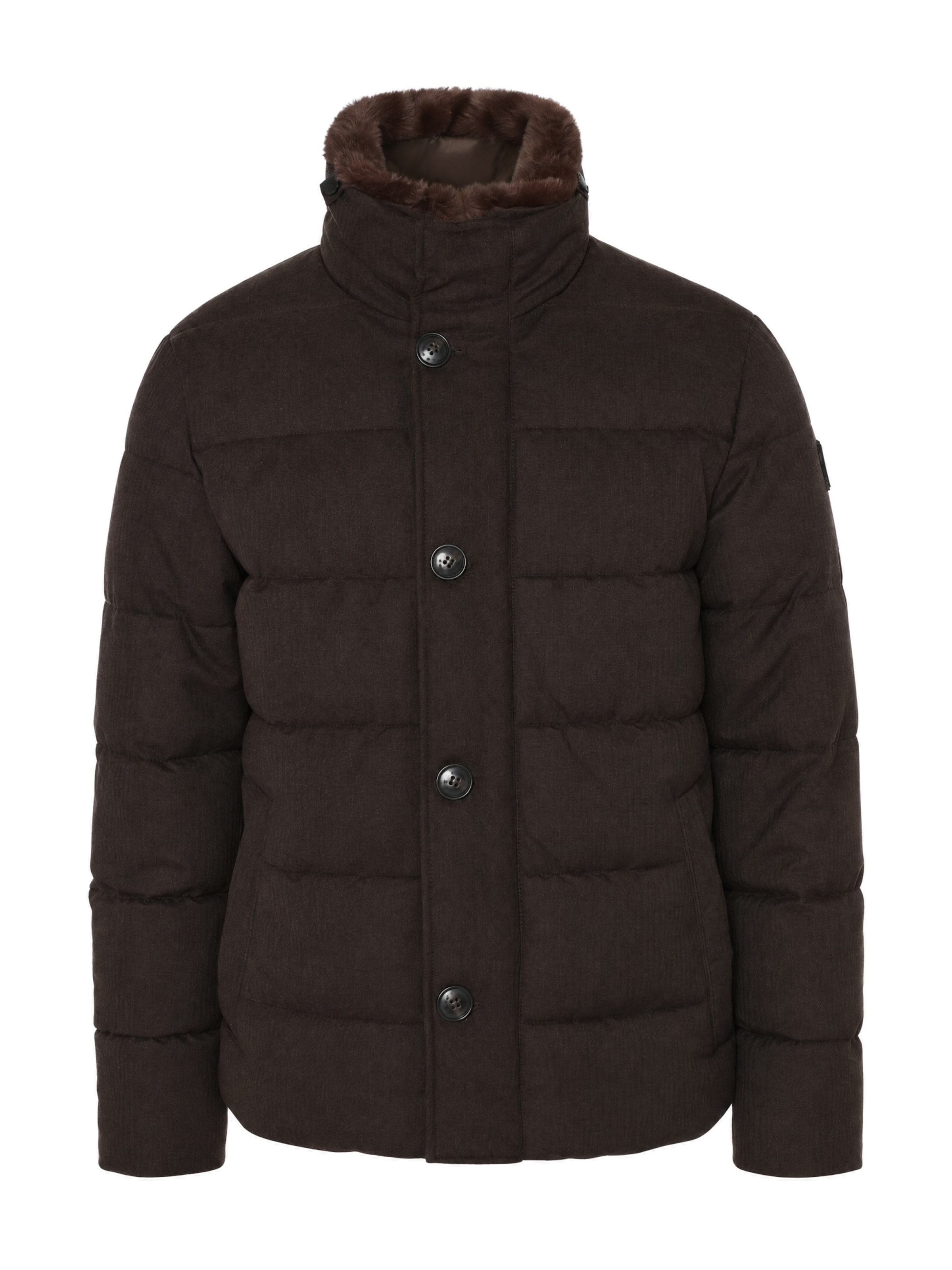 Heren jas bruin