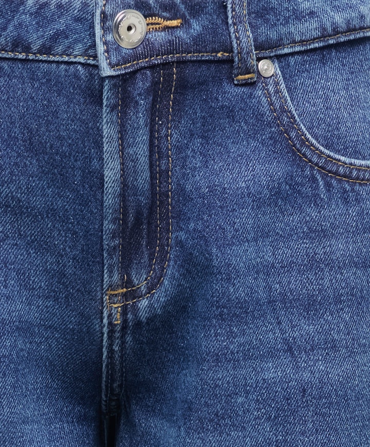 KOGFAYBI MW BALLOON DNM AKM meisjes jeans blauw