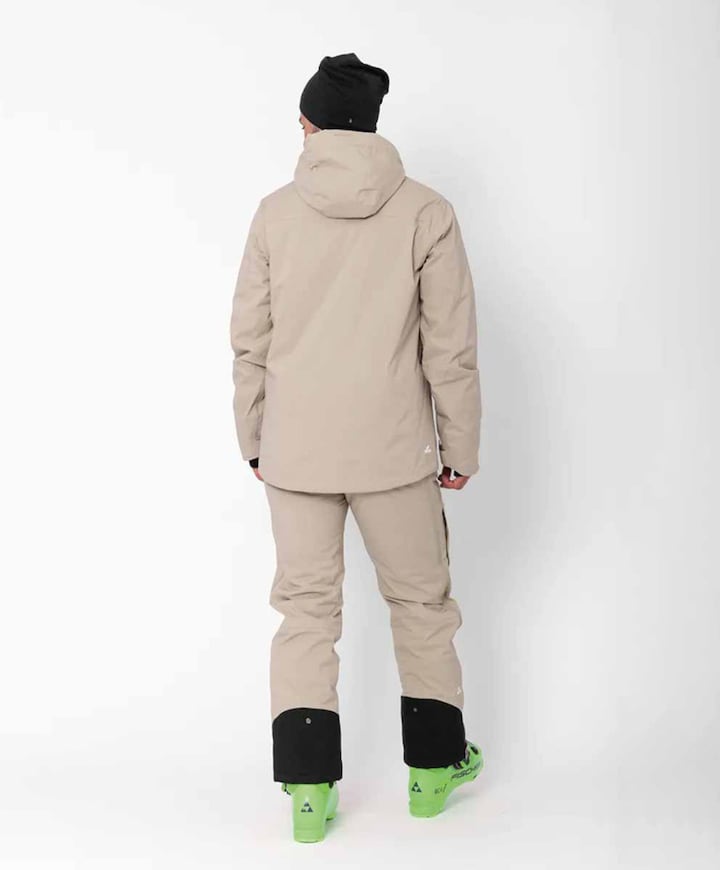 Nausta Ski Pant MS heren skibroek beige