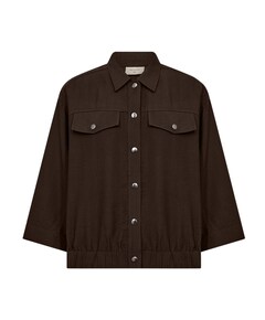 Dames blouse bruin