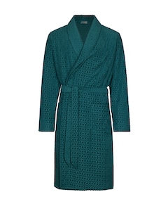 Heren ochtendjas groen