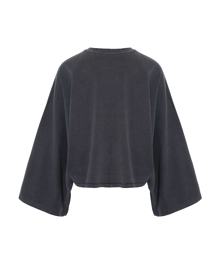 Dames longsleeve grijs