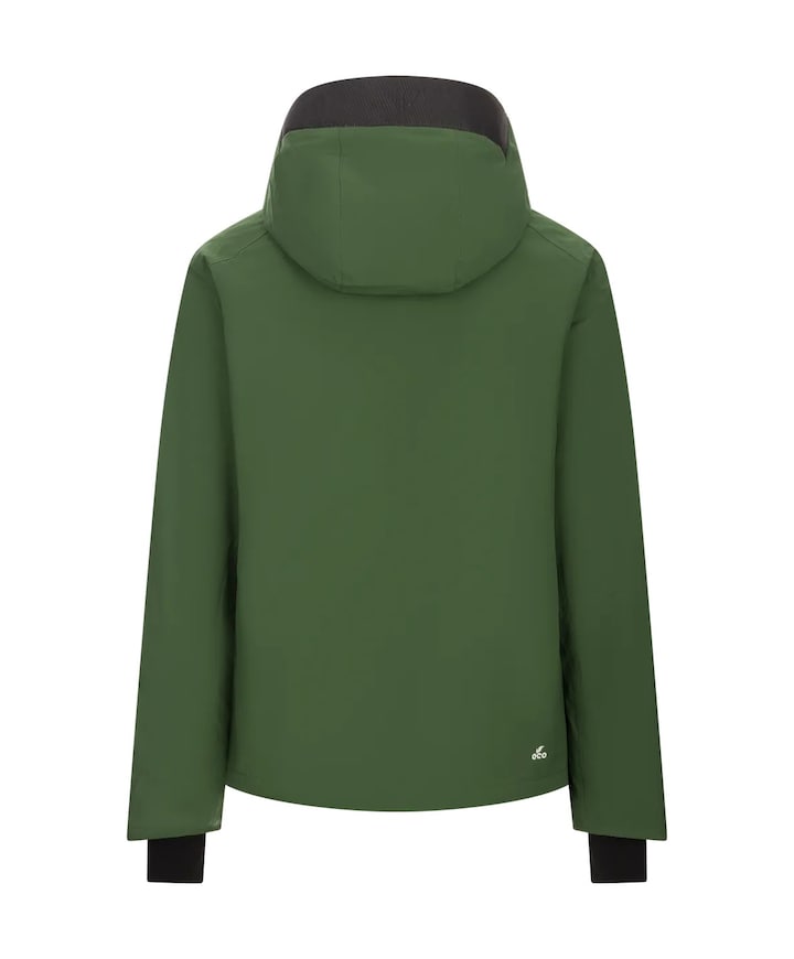 Heren ski-jas groen