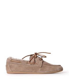 dames loafers beige