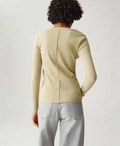 Dames longsleeve groen