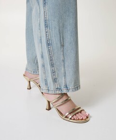 dames sandalets goud