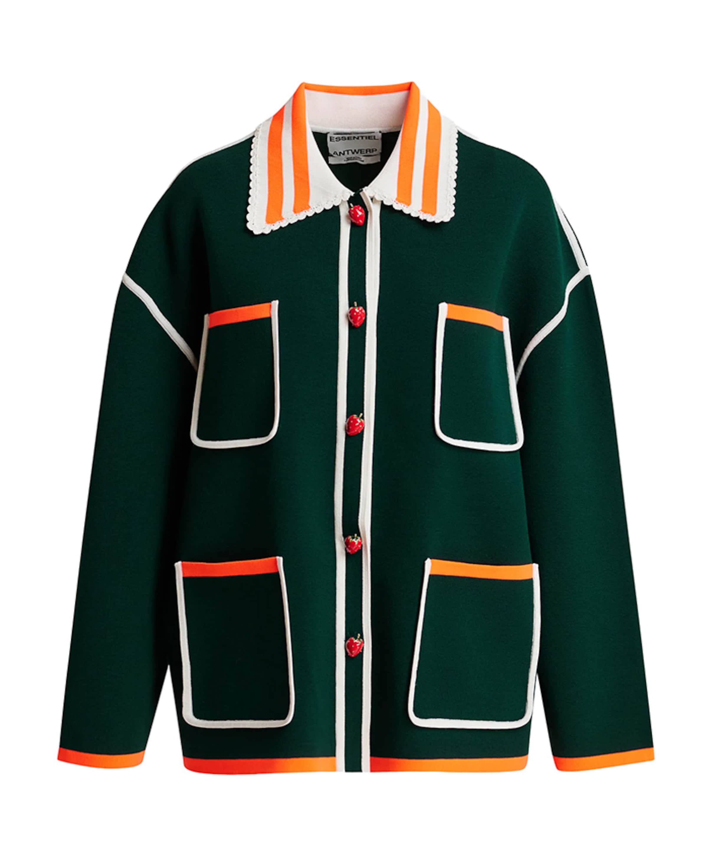 Dames vest groen
